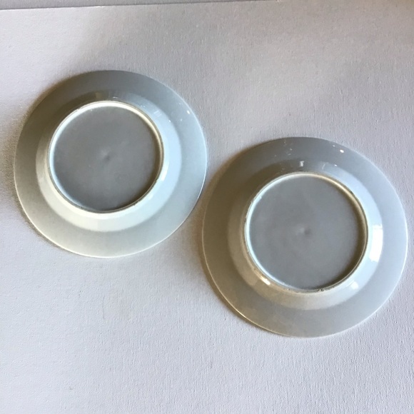 FINAL SALE Vintage Handpainted Japanese Dragon Salad Plates (Set of 2) - Picture 5 of 5